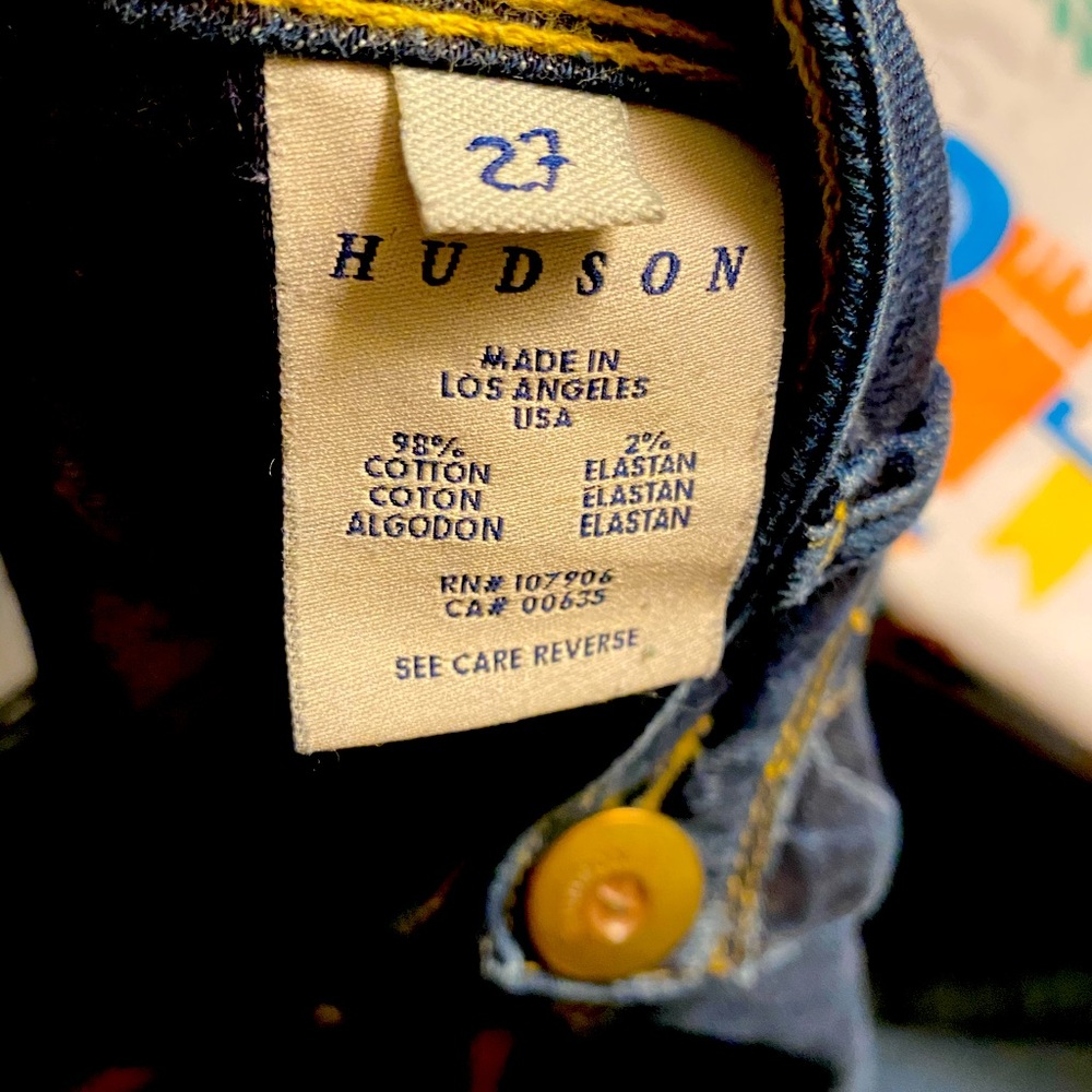 Hudson blue jeans excellent condition